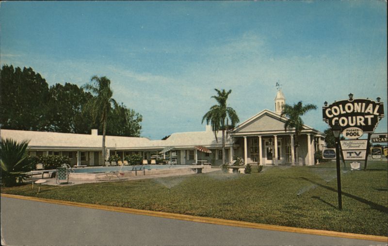 Colonial Court Motel Melbourne Florida