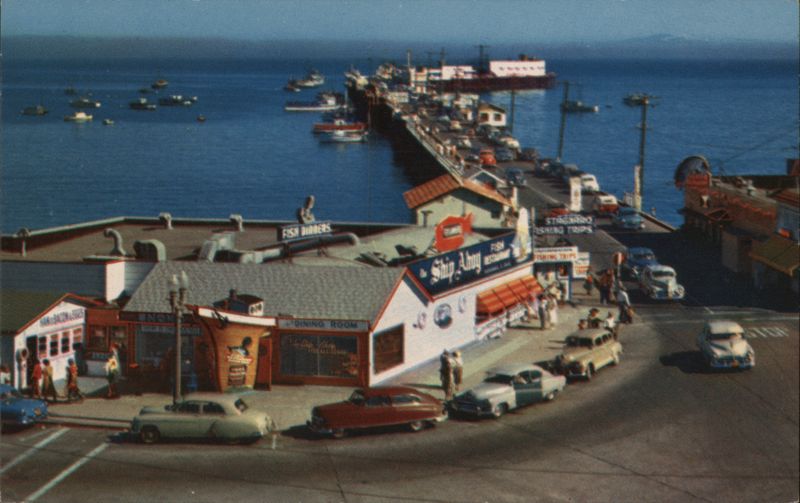 Ship Ahoy Restaurant, Fisherman's Wharf, Santa Cruz, CA California
