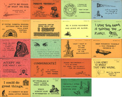 Set of 19: Original "Pot Shots" Postcards by Ashleigh Brilliant Postcard