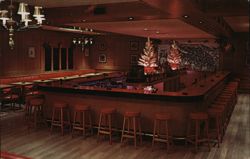 Cocktail Lounge, Friar Tuck Inn Postcard