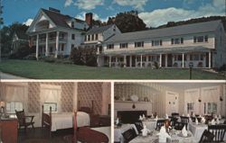 Rabbit Hill Motor Inn, White Village Postcard