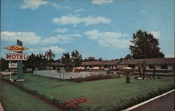 El Carlo Motel, Valdosta GA Postcard