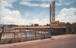 Sands Motel Postcard