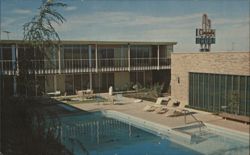 Cinderella Motor Hotel, Shawnee OK Postcard