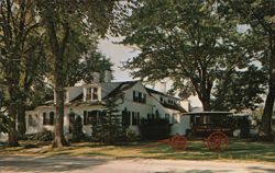 Homewood Inn, 1742 Maine House, Yarmouth, ME Postcard