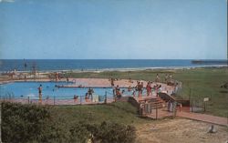 Myrtle Beach State Park Swimming Pool Postcard