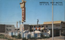 Imperial '400' Motel, Winslow, AZ Postcard