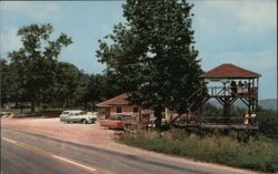 Wagner's Panorama Point, US Highway 62, Arkansas Ozarks Postcard