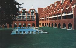 The Homestead Hotel, Pool at South Wing Postcard