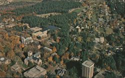Aerial View, Bowdoin College Campus, Brunswick, ME Postcard
