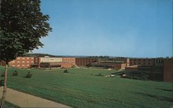 Turnbull, Stewart and Mack Halls, Indiana University of PA Postcard