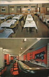 Black Angus Restaurant, New York City Postcard