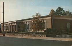 Henderson County Public Library, Hendersonville, NC Postcard