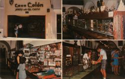 Casa Colón Jewelry and Gift Center, Old San Juan Postcard