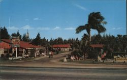 Riversedge Motel, North Fort Myers, FL Postcard