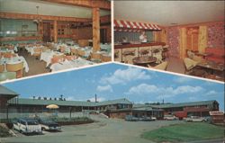 Towanda Motel and Restaurant, Towanda, PA Postcard