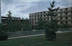 Pennsylvania Avenue Residence Hall, University of Illinois Postcard