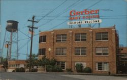Gerber Baby Foods Factory, Fremont, MI Postcard