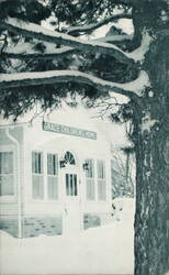 Grace Children's Home in Winter, Henderson, NE Postcard