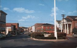 Walnut Street Looking North Postcard