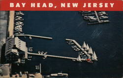 Bay Head Yacht Club, Aerial View Postcard
