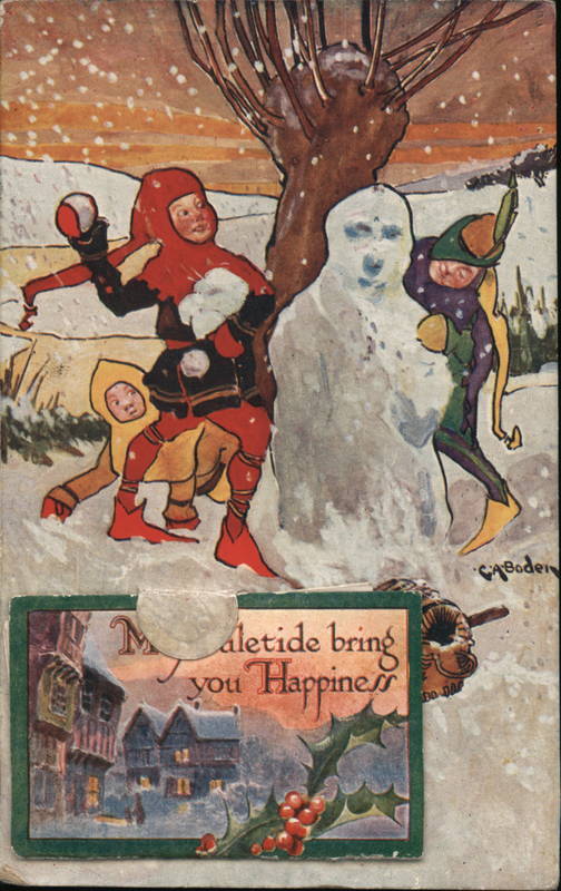May Yuletide bring you Happiness Snowmen