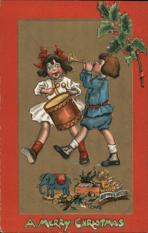 Children Playing With Toys