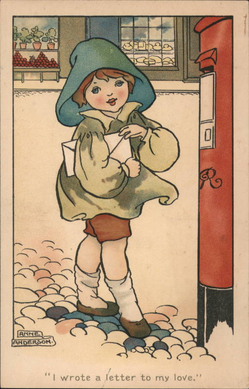 I Wrote a Letter to My Love Anne Anderson Children