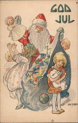 God Jul Postcard