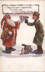 I take an early opportunity Postcard