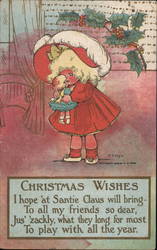 Christmas Wishes Postcard