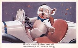 Zie mijn gebaar: de plaats naast mij Postcard