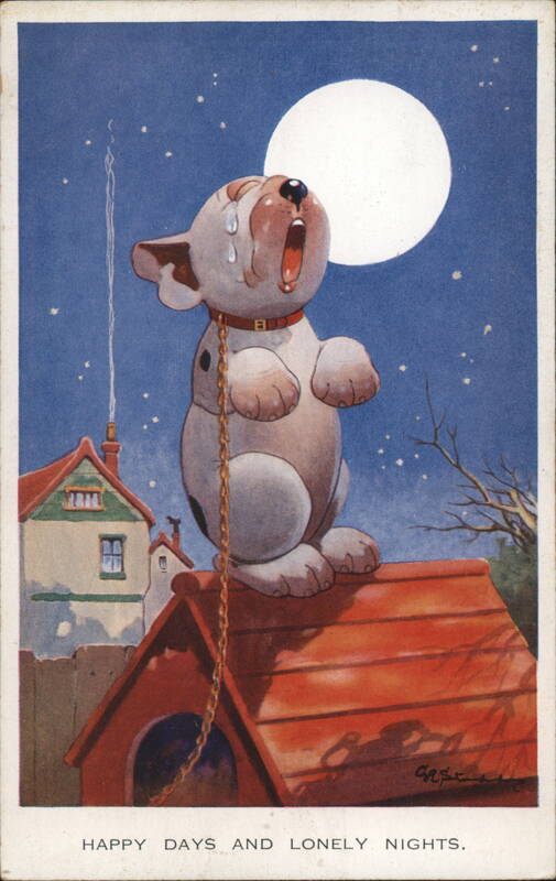 Bonzo the Dog Howling at the Moon, Happy Days and Lonely Nights