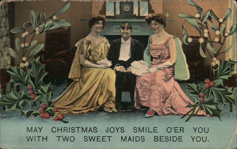 Christmas Joys with Two Sweet Maids (Men in Drag)