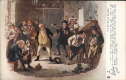 Mr. Jingle's Reaction, The Pickwick Papers, Chapter XII Postcard