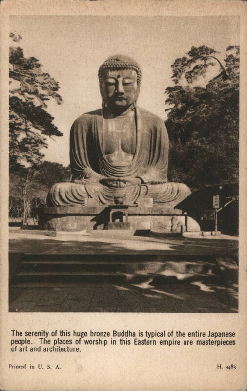 Bronze Buddha Statue, Japan