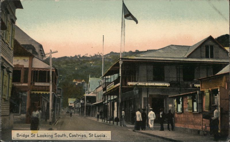 Bridge St Looking South, Castries, St Lucia St. Lucia