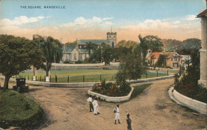 The Square, Mandeville Jamaica E. Wells Elliott