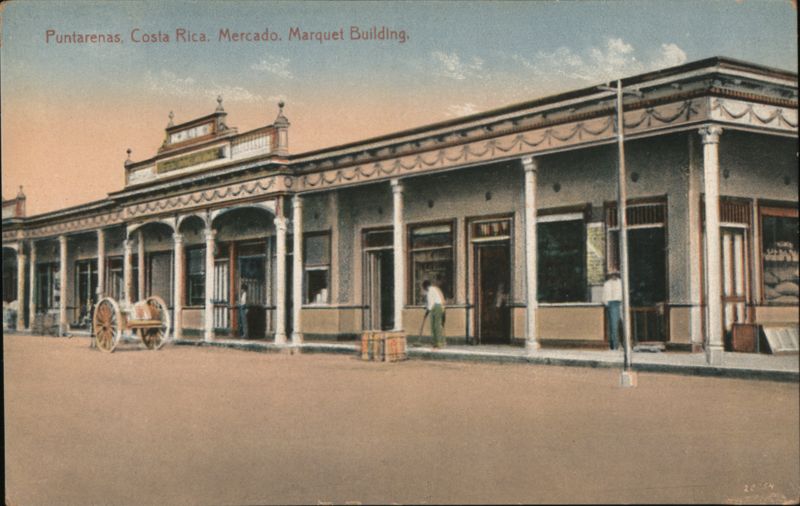 Puntarenas, Costa Rica, Mercado, Marquet Building Central America
