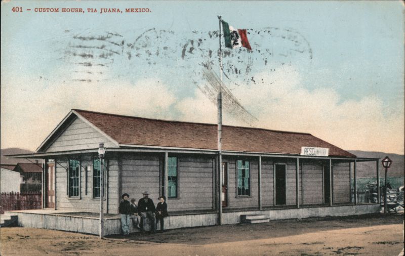 Custom House, Tia Juana, Mexico