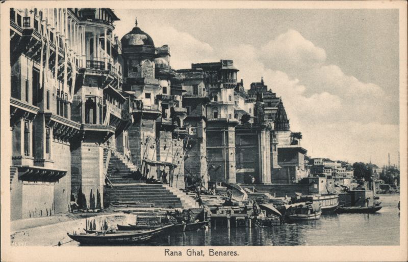 Rana Ghat, Benares India