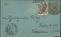 Postal Card to Psychologischen Verlag, Berlin Postcard