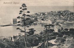 Dubrovnik - Ragusa, Croatia City View Postcard