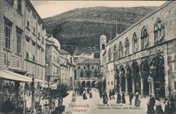 Rector's Palace and Stradun, Dubrovnik Postcard