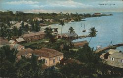 Town of Lucea, Jamaica Postcard