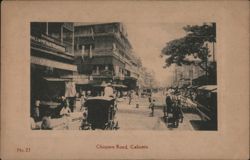 Chitpore Road, Calcutta Postcard
