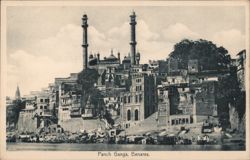 Panch Ganga Ghat, Benares (Varanasi) Postcard