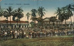Plaza Cocales, Escuintla, Guatemala Postcard