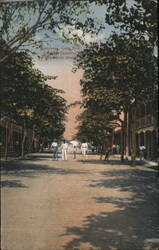 Calle del Comercio, Puntarenas, Costa Rica Postcard