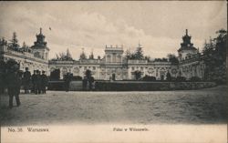 Pałac w Wilanowie, Warszawa Postcard